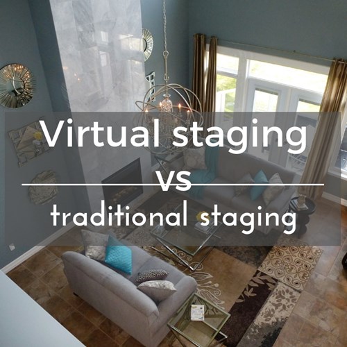 Which is best - traditional home staging or virtual staging?